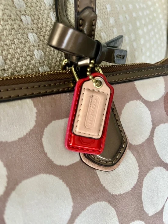 Coach Poppy Watercolor Tote - Picture 2 of 13